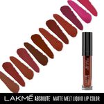 Buy Lakme Absolute Matte Melt Liquid Lip Color - Cocoa Butter (6 ml) - Purplle