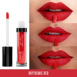 Buy Lakme Absolute Matte Melt Liquid Lip Color - Rhythmic Red (6 ml) - Purplle