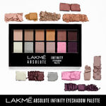 Buy Lakme Absolute Infinity Eye Shadow Palette, Soft Nudes (12 g) - Purplle
