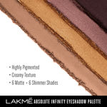 Buy Lakme Absolute Infinity Eye Shadow Palette, Soft Nudes (12 g) - Purplle