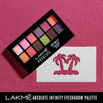 Buy Lakme Absolute Infinity Eye Shadow Palette, Pink Paradise (12 g) - Purplle
