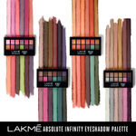 Buy Lakme Absolute Infinity Eye Shadow Palette, Pink Paradise (12 g) - Purplle