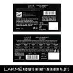 Buy Lakme Absolute Infinity Eye Shadow Palette, Pink Paradise (12 g) - Purplle