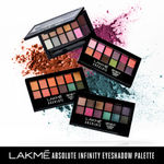 Buy Lakme Absolute Infinity Eye Shadow Palette, Pink Paradise (12 g) - Purplle