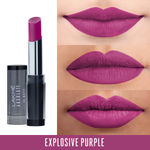 Buy Lakme Absolute 3D Lipstick, Explosive Purple (3.6 g) - Purplle