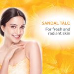 Buy POND'S Sandal Radiance Talcum Powder Natural Sunscreen (100 g) - Purplle
