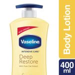 Buy Vaseline Intensive Care Deep Restore Body Lotion (400 ml) - Purplle
