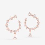 Buy Queen Be Rosy Gleam Earrings - Purplle