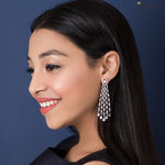 Buy Queen Be Darling Waterfall Earrings - Purplle