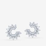 Buy Queen Be Radiant C Stud White Earrings - Purplle