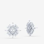 Buy Queen Be Square Flair White Earrings - Purplle
