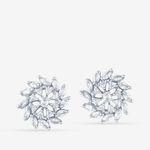 Buy Queen Be Stone Whirl Earrings - Purplle
