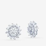 Buy Queen Be Stone Whirl Earrings - Purplle
