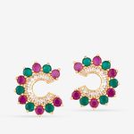 Buy Queen Be Regal Opulence C Studs - Purplle