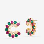Buy Queen Be Regal Opulence C Studs - Purplle