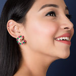 Buy Queen Be Regal Opulence C Studs - Purplle