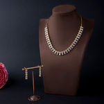 Buy Queen Be Sparkling Daze Necklace Set - Purplle