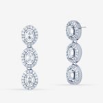 Buy Queen Be Oval Opulent White Necklace Set - Purplle