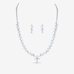 Buy Queen Be Dazzle Touch Necklace Set - Purplle