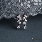 Buy Queen Be Leafy Charm Rose Gold Necklace Set - Purplle