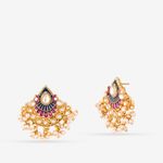 Buy Queen Be Heavenly Tops, Blue & Magenta Enamel - Purplle