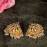 Buy Queen Be Heavenly Tops, Green & Purple Enamel - Purplle
