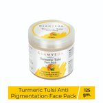 Buy Glamveda Turmeric Tulsi Anti pigmentation Face Pack (125 g) - Purplle