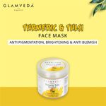 Buy Glamveda Turmeric Tulsi Anti pigmentation Face Pack (125 g) - Purplle