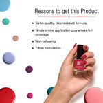 Buy Street Wear Nail Enamel (Revamp) Krazy Red (8 ml) - Purplle