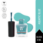 Buy STREET WEAR® Nail Enamel (Revamp) Aquatic Blue (8 ml) - Purplle