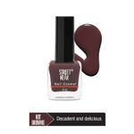 Buy Street Wear Nail Enamel (Revamp) Hot Brownie (8 ml) - Purplle