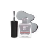 Buy Street Wear Nail Enamel (Revamp) Silver Sizzle (8 ml) - Purplle