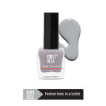 Buy Street Wear Nail Enamel (Revamp) Silver Sizzle (8 ml) - Purplle