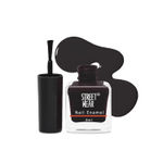 Buy Street Wear Nail Enamel (Revamp) Black Knight (8 ml) - Purplle