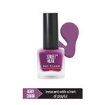 Buy Street Wear Matte Nail Enamel Berry Charm (8 ml) - Purplle