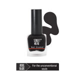 Buy Street Wear Matte Nail Enamel Rebel Black (8 ml) - Purplle