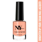 Buy NY Bae Brighten Up Your 'Gram Nail Lacquer - Neon Peach 4 (6 ml) | Peach | Glossy Finish | Rich Pigment | Chip-proof | Long lasting | Cruelty Free - Purplle