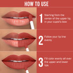 Buy NY Bae Moisturizing Liquid Lipstick - XXX Like Men 43 (2.7 ml) | Nude | Matte Finish | Enriched with Vitamin E | Highly Pigmented | Non-Drying | Lasts Upto 12+ Hours | Weightless | Vegan | Cruelty & Paraben Free - Purplle