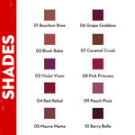 Buy SUGAR Cosmetics Plush Crush Creme Crayon Lipstick - 01 Bourbon Bree (Peach Brown) - Purplle