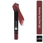 Buy SUGAR Cosmetics Plush Crush Creme Crayon Lipstick - 05 Mauve Mama (Warm rose mauve) - Purplle