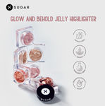Buy SUGAR Cosmetics - Glow And Behold - Jelly Highlighter - 02 Peach Pioneer (Peach Pink Gold Liquid Highlighter) - Long Lasting Highlighter for Natural Glow - Paraben-Free - Purplle