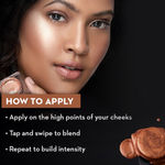 Buy SUGAR Cosmetics - Glow And Behold - Jelly Highlighter - 02 Peach Pioneer (Peach Pink Gold Liquid Highlighter) - Long Lasting Highlighter for Natural Glow - Paraben-Free - Purplle