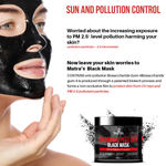 Buy Matra Activated Charcoal Peel Off Mask - Black Mask – Blackhead Remover Mask For Oil Control, Tan Removal And Pm 2.5 Anti-Pollution with Free Mask Brush - Purplle