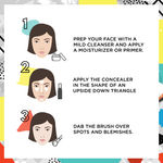 Buy Stay Quirky Hide my Hickey Concealer Minis - From That Anniversary Night 2 | Buildabale Coverage | Brightening | Long Lasting | Smudgeproof | Transferproof - Purplle