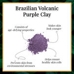 Buy Good Vibes Age Defying Face Mask - Brazilian Volcanic Purple Clay (60 gm) - Purplle