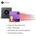 Buy SUGAR Cosmetics Contour De Force Mini Blush for Face | Face Blusher for Face Makeup | Smooth Texture | Matte & Blendable | Paraben & Cruelty Free | 4gm | Salmon Superstar (Warm Peach Blush) - Purplle