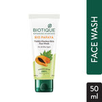 Buy Biotique Bio Papaya Visibly Flawless Skin Face Wash (50 ml) - Purplle