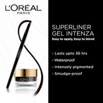 Buy L'Oreal Paris Super Liner Gel Intenza 36H Profound Black (2.8 gm) - Purplle