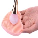 Buy AY Cosmetic Makeup Brush Cleaner, Heart Shape (Colour may Vary) 1 Pc - Purplle