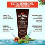 Buy Man Arden Caffeine Series Arabica Coffee Body Scrub - From Real Coffee Beans | Tan Removal | No Paraben & SLS - (200 ml) - Purplle